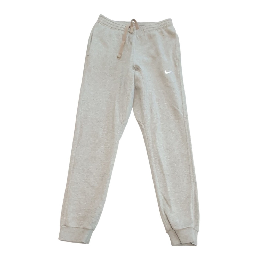 Nike Joggers Mens Small Gray Sportswear Club Fleece Sweatpants 716830-063 EUC